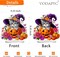 Halloween Cat Diamond Art Tabletop Kit – DIY 5D Double-Sided Special Shaped Acrylic Diamond Painting Desktop Ornament, Stand-Up Crystal Rhinestone Home Decor Craft Kit